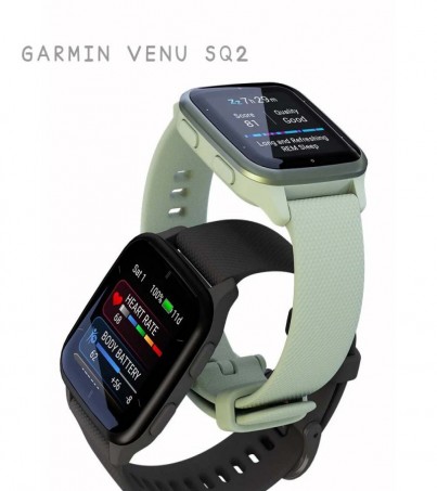 นาฬิกาสมาร์ทวอทช์  Garmin Venu Sq2 ของเเท้ สินค้าใหม่ ประกันเต็ม(By SuperTStore)
