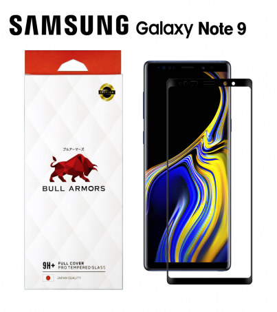 Bullarmors Samsung Galaxy Note 9 (ซัมซุง โน๊ต 9) กระจกกันรอย 9H+ แกร่ง เต็มจอ สัมผัสลื่น