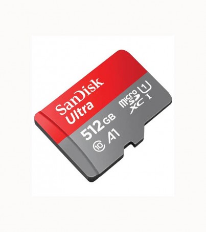 SANDISK 512 GB MICRO SDXC CARD ULTRA CLASS 10 (SDSQUAR_512G_GN6MN)