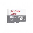 การ์ดหน่วยความจำ SANDISK MICRO SD ULTRA C10 128GB 100MB/S (SDSQUNR-128G-GN6MN) By SuperTStore