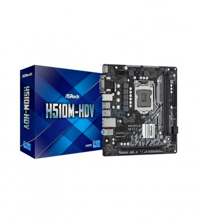 (1200) ASROCK H510M HDV  (By SuperTStore)