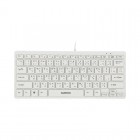 USB Keyboard Mini NUBWO (NK-35) White(By SuperTStore)