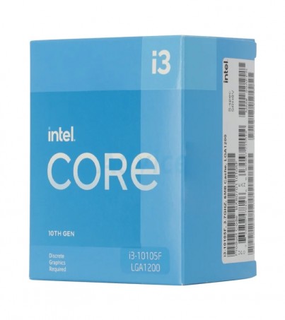CPU INTEL CORE I3 - 10105F LGA 1200 (ORIGINAL) (By SuperTStore)