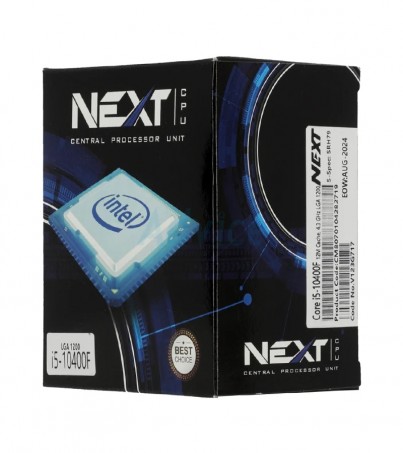 CPU INTEL CORE I5 - 10400F LGA 1200 (NEXT)(By SuperTStore)