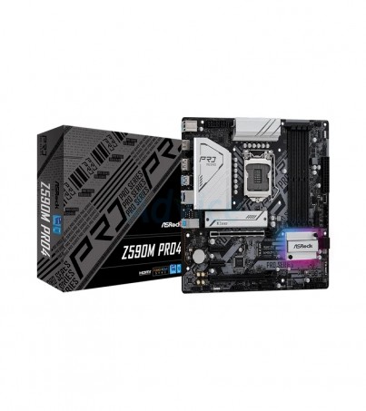 MAINBOARD (1200) ASROCK Z590M PRO 4  (By SuperTStore