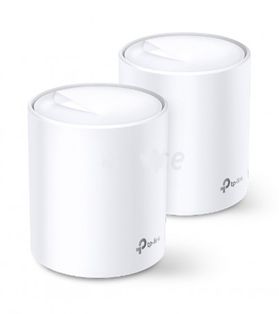 Whole-Home Mesh TP-LINK (Deco X20) Wireless AX1800 Dual Band (Pack 2) (By SuperTStore)