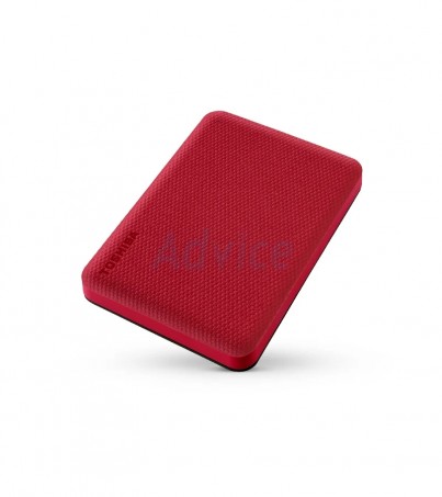 4 TB EXT HDD 2.5'' TOSHIBA CANVIO ADVANCE RED (HDTCA40AR3CA)