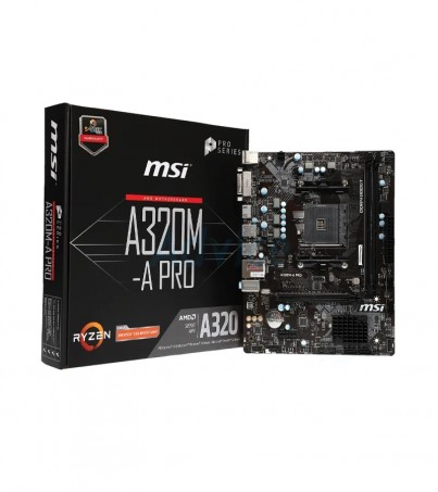 MAINBOARD (AM4) MSI A320M-A PRO(By SuperTStore)