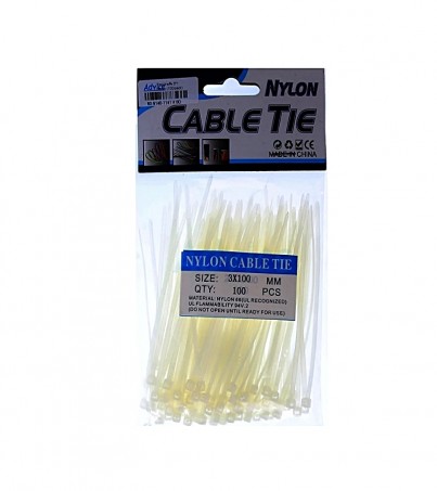 สายรัด 3x100 mm (100/Pack) (By SuperTstore)