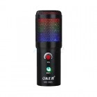 USB MicroPhone Condenser OKER (MIC-2021) Black