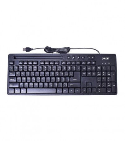 OKER USB Keyboard (KB-758) - Black 