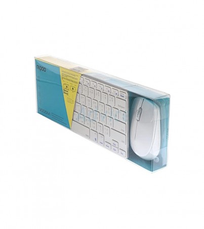 RAPOO (2in1) Multi mode Keyboard (9000M) White 