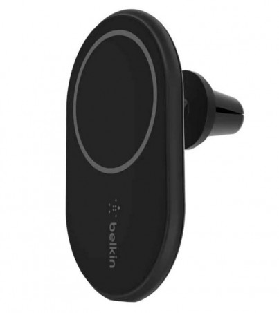 BELKIN แท่นชาร์จไร้สายแบบแม่เหล็ก (สีดำ) รุ่น WIC004BTBK-NC(By SuperTStore)