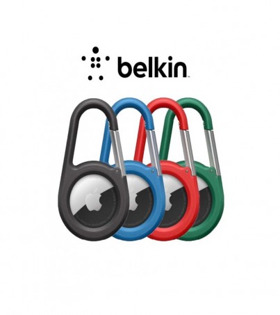 Belkin Secure Holder with Carabiner for AirTag(By SuperTStore) 