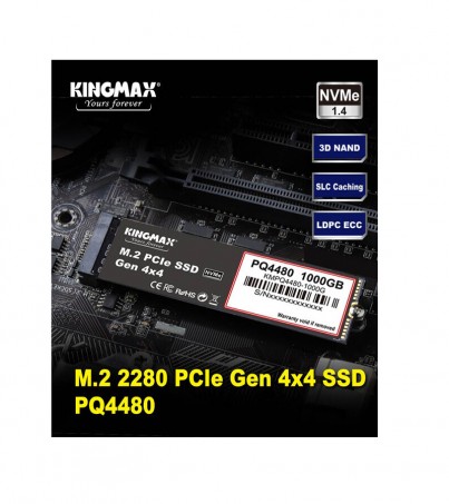 KINGMAX 250GB M.2 2280 PCIe NVMe SSD Gen4x4 PQ
