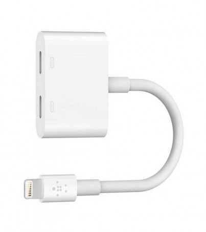 BELKIN อะแดปเตอร์ Lightning (15 ซม.) รุ่น F8J198BTWHT(By SuperTStore)