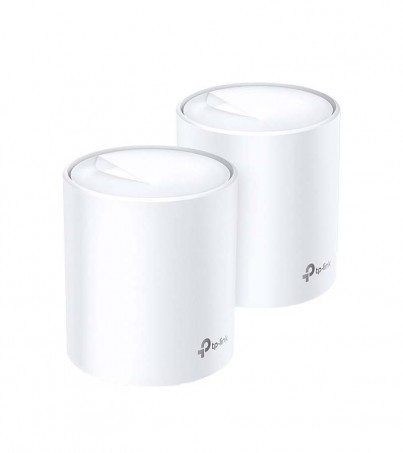 Whole-Home Mesh TP-LINK (Deco X20) Wireless AX1800 Dual Band WI-FI 6 (Pack 2)(By SuperTStore)