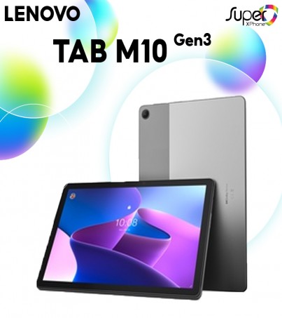 LENOVO TAB M10 (4G,64GB)  (TB-328XU,Gen3) Gray โทรออกได้ ใส่ซิม(By SuperTStore)