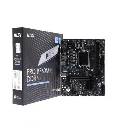 MAINBOARD (1700) MSI PRO B760M-E DDR4 