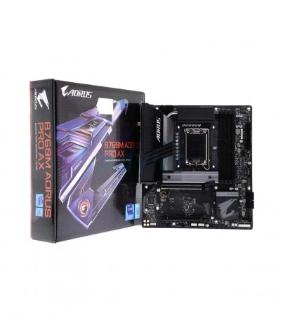 MAINBOARD (1700) GIGABYTE B760M AORUS PRO AX(By SuperTStore)