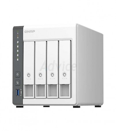 NAS QNAP (TS-433-4G, Without HDD.)(By SuperTStore)