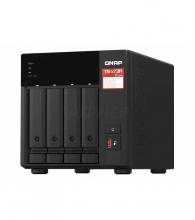 QNAP TS-473A-8G AMD Ryzen V1500B 4-Bay NAS (By SuperTStore)