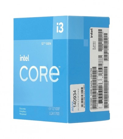 CPU INTEL CORE I3-12100F LGA 1700