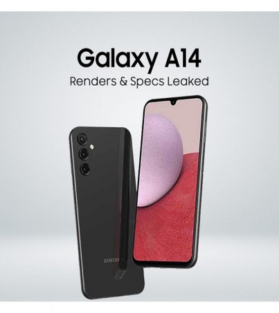 Samsung Galaxy A14 (4+128GB (4G) จอใหญ่ 6.6″ Helio G80 l กล้อง 3 เลนส์ 50MP (By SuperTStore)