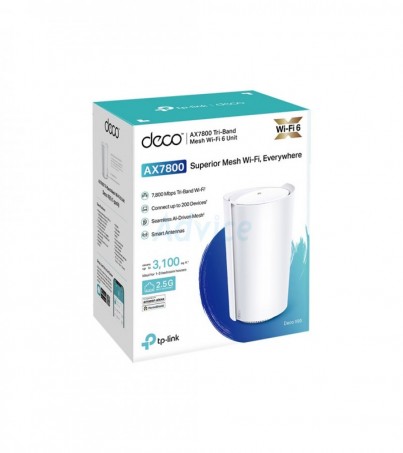 TP-LINK (Deco X95) Whole-Home Mesh Wireless AX7800 Dual Band WI-FI PACK 1
