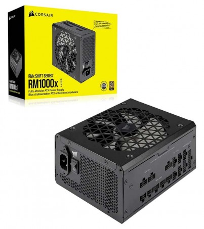 POWER SUPPLY (อุปกรณ์จ่ายไฟ) CORSAIR RM1000X SHIFT - 1000W 80 PLUS GOLD (CP-9020253-NA)(By SuperTStore)