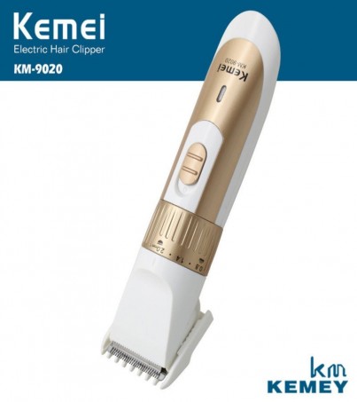 Kemei ปัตตาเลี่ยนตัดผม ปัตตาเลี่ยนตัดผมไร้สาย ใบมีดอัลลอยด์ไททาเนี่ยม รุ่น KM-9020