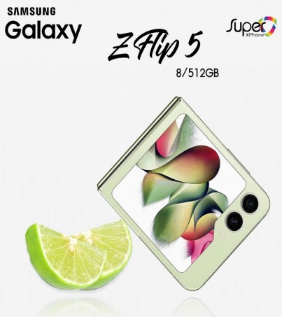 Samsung Galaxy Z Flip 5 รุ่น 5G(8+512GB)หน้าจอใหญ่ 7.6