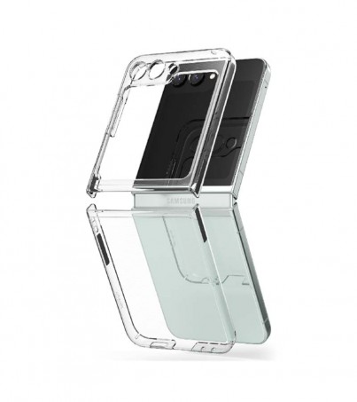 Caseมือถือแท้ Samsung Flip 5 ชนิดใส (Clear case)(By SuperTStore)