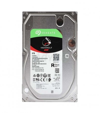 8 TB HDD SEAGATE IRONWOLF (7200RPM, 256MB, SATA-3, ST8000VN004)(By SuperTStore)