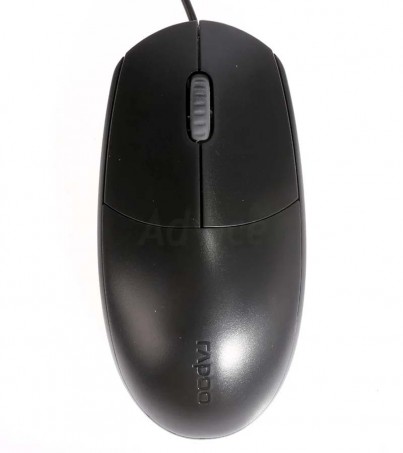 USB MOUSE RAPOO N100 BLACK(By SuperTStore)