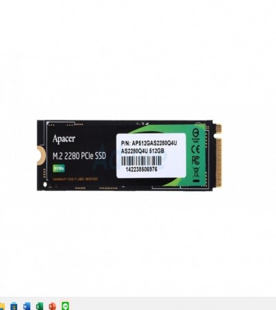 512 GB SSD M.2 PCIe 4.0 APACER AS2280Q4U (AP512GAS2280Q4U-1)