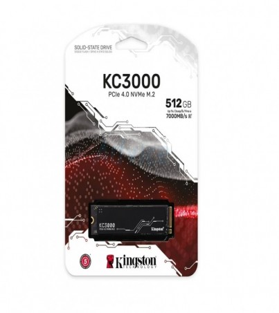 512 GB SSD M.2 PCIe 4.0 KINGSTON KC3000 (SKC3000S/512G) NVMe