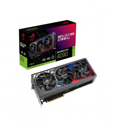 VGA ASUS GEFORCE RTX 4090 ROG STRIX O24G GAMING - 24GB GDDR6X