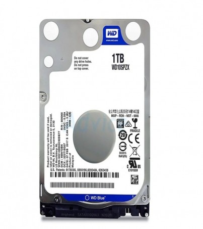 1 TB HDD (NOTEBOOK) WD BLUE (5400RPM, SATA-3, WD10SPZX)