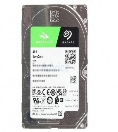 4 TB HDD (NOTEBOOK) SEAGATE BARRACUDA (5400RPM, SATA-3, ST4000LM024)