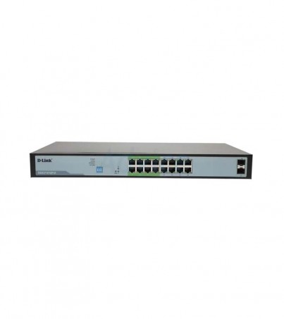 Gigabit Switching Hub 16 Port D-LINK DGS-F1018P-E (17,16 POE,+2 SFP)(By SuperTStore)