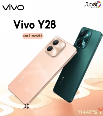 vivo Y28 (8+256GB)จอบางเฉียบ เล่นได้ไม่สะดุด(By SuperTStore)