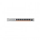 สวิตช์เครือข่าย ZYXEL XMG-108HP 8-Port 2.5G PoE Unmanaged Switch with 10G Uplink