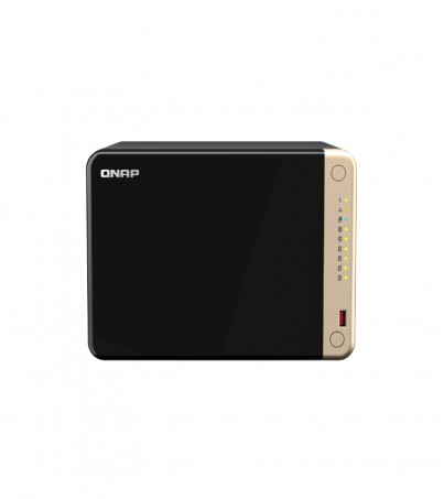 QNAP DESKTOP NAS (อุปกรณ์จัดเก็บข้อมูลบนเครือข่าย) USB 3.2 4-CORE/8 GB DESKTOP ( QNP-TS-664-8G )