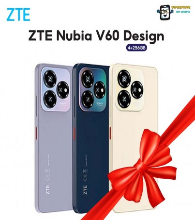 ZTE Nubia V60 Design(4+256GB)จอ 6.6 นิ้ว แบตเตอรี่ 5,000 mAhBy SuperTStore)