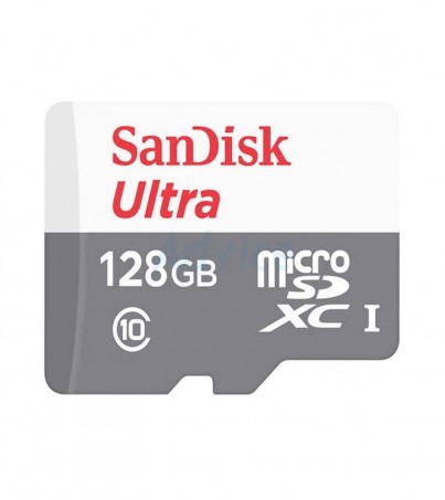 128GB Micro SD Card SANDISK Ultra SDSQUNR-128G-GN6MN (100MB/s,)(By SuperTStore)