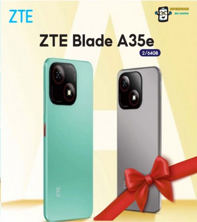 ZTE Blade A35e (2+64GB) AI Camera จอ 6.52 นิ้ว l ประกันศูนย์ไทย 1 ปี (By SuperTStore)