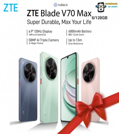 ZTE Nubia V70 Max(6+128GB)จอขนาดใหญ่  l ไหลลื่น l แกร่งและทนทาน(By SuperTStore)