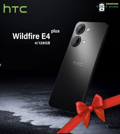 HTC Wildfire E4 Plus(4/128GB)มือถือคุ้มค่า จอ 6.745 l แบต 5000mAh