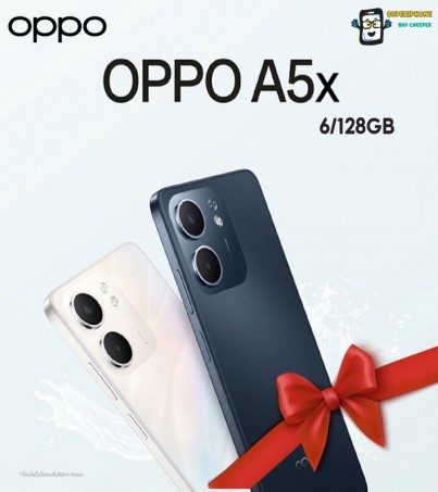 Oppo A5x (6/128GB) ดีไซน์พรีเมียม สวย ครบ จบทุกดาเมจ(By SuperTStore)